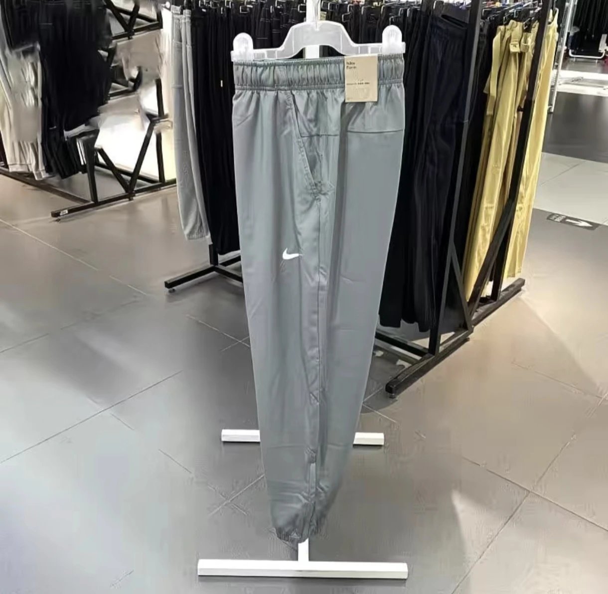 Grey green pants