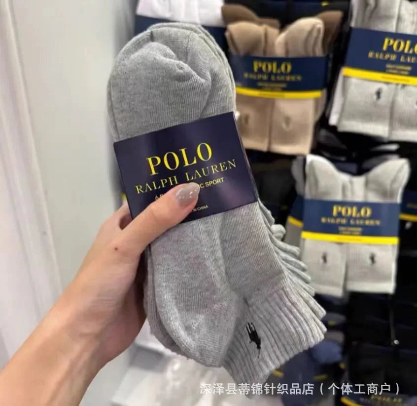 Polo Ralph Lauren Classic Sport Half Cushioned Socks Black - 10