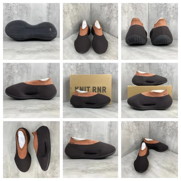 Adidas Yeezy Slide Brown/Black Casual Slippers - 11