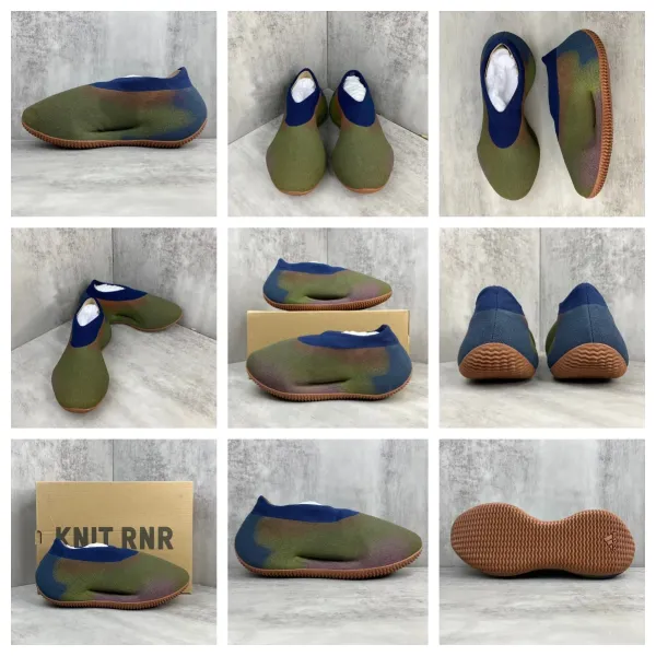 Adidas Yeezy Slide Brown/Black Casual Slippers - 8