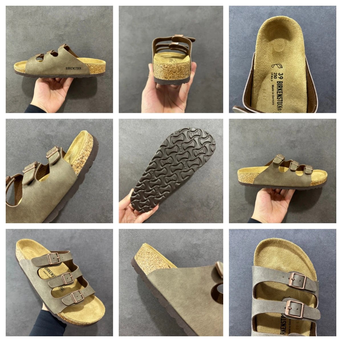 Birkenstock Arizona White Leather Sandals - 18