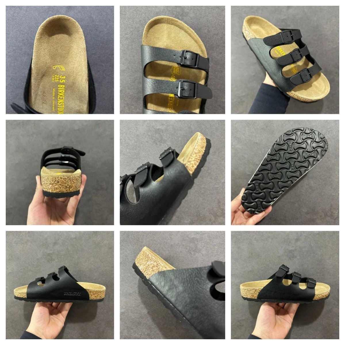 Birkenstock Arizona White Leather Sandals - 22