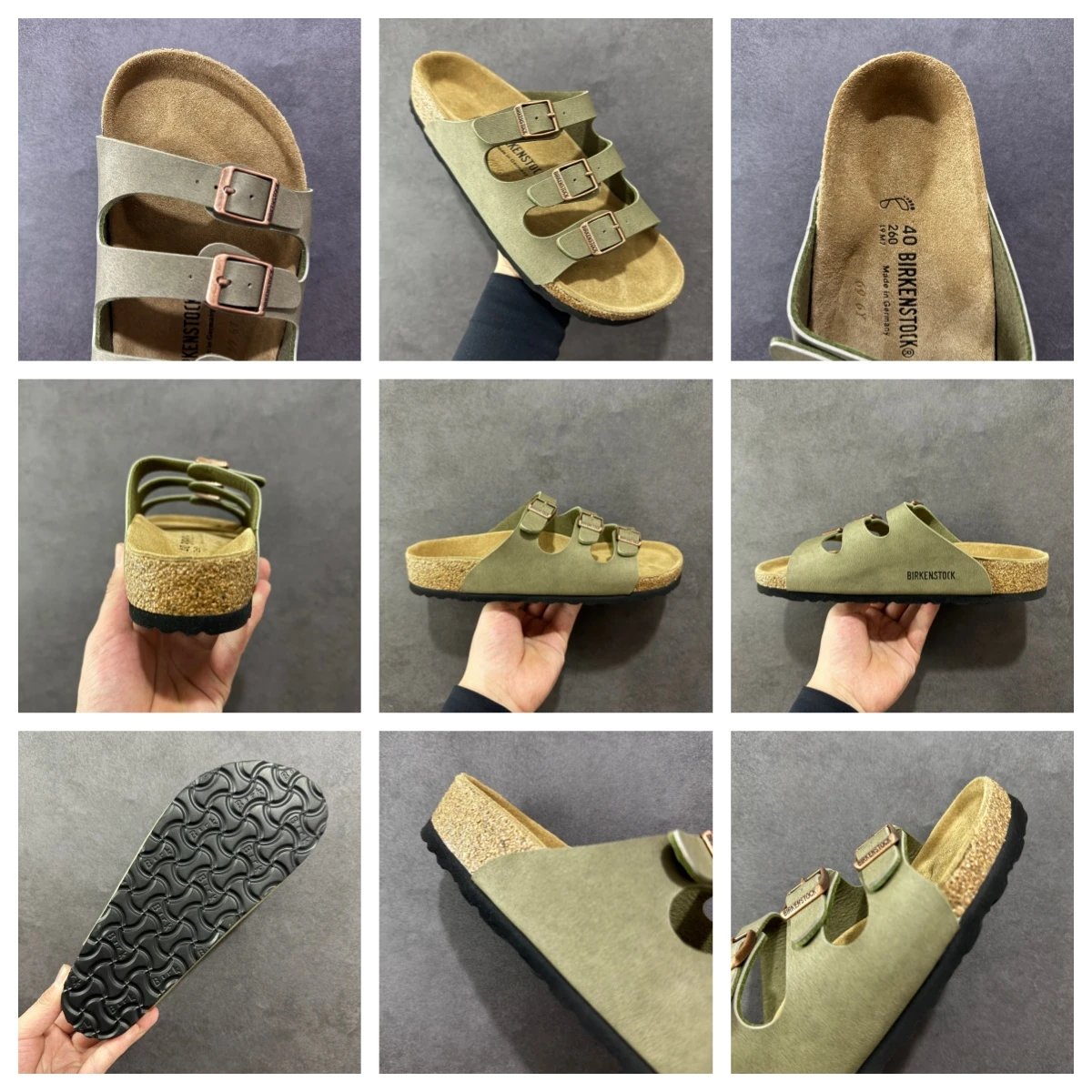 Birkenstock Arizona White Leather Sandals - 20