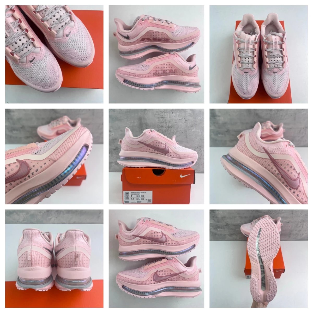 On CloudTec Phase Pink Beige Running Shoes - 11