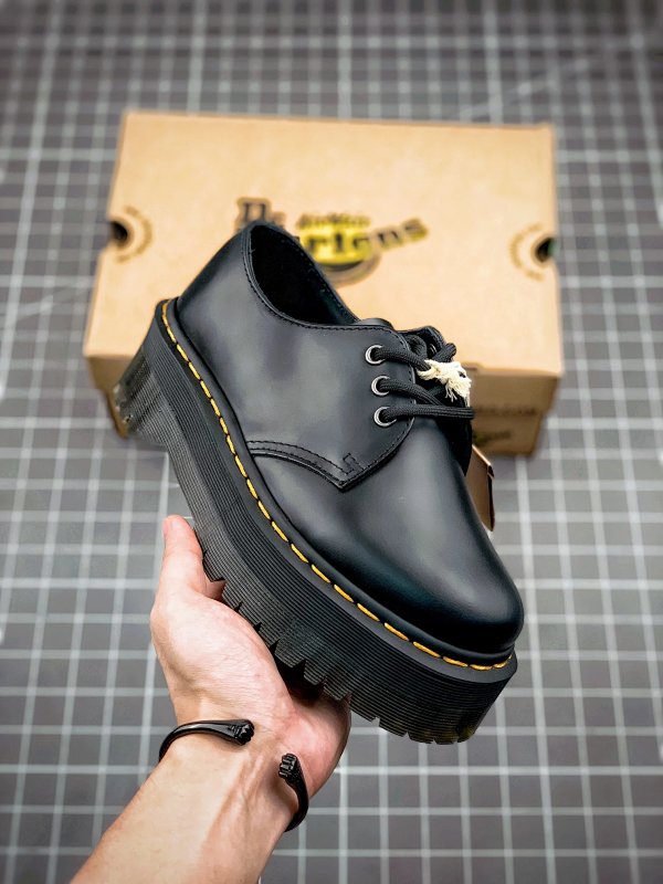 Dr. Martens 1461 Quad Black Platform Derby Shoes product listing in Litbuy spreadsheet finds