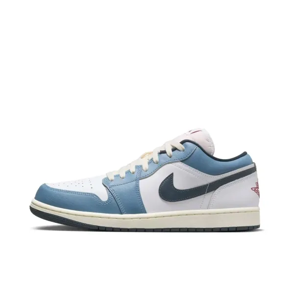 Air Jordan 1 Low University Blue Sneakers - 1