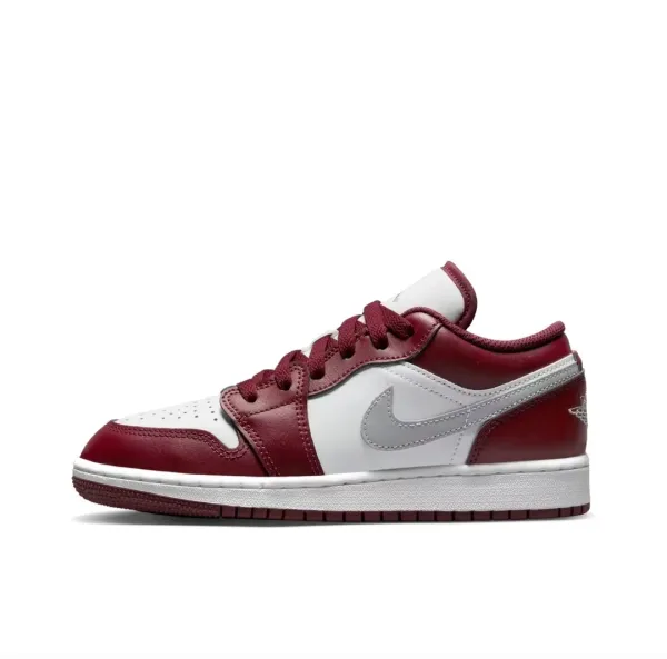 Air Jordan 1 Low Denim Orange Sneakers - 3