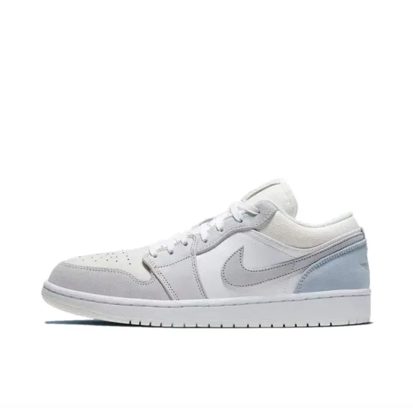 Air Jordan 1 Low Denim Orange Sneakers - 7