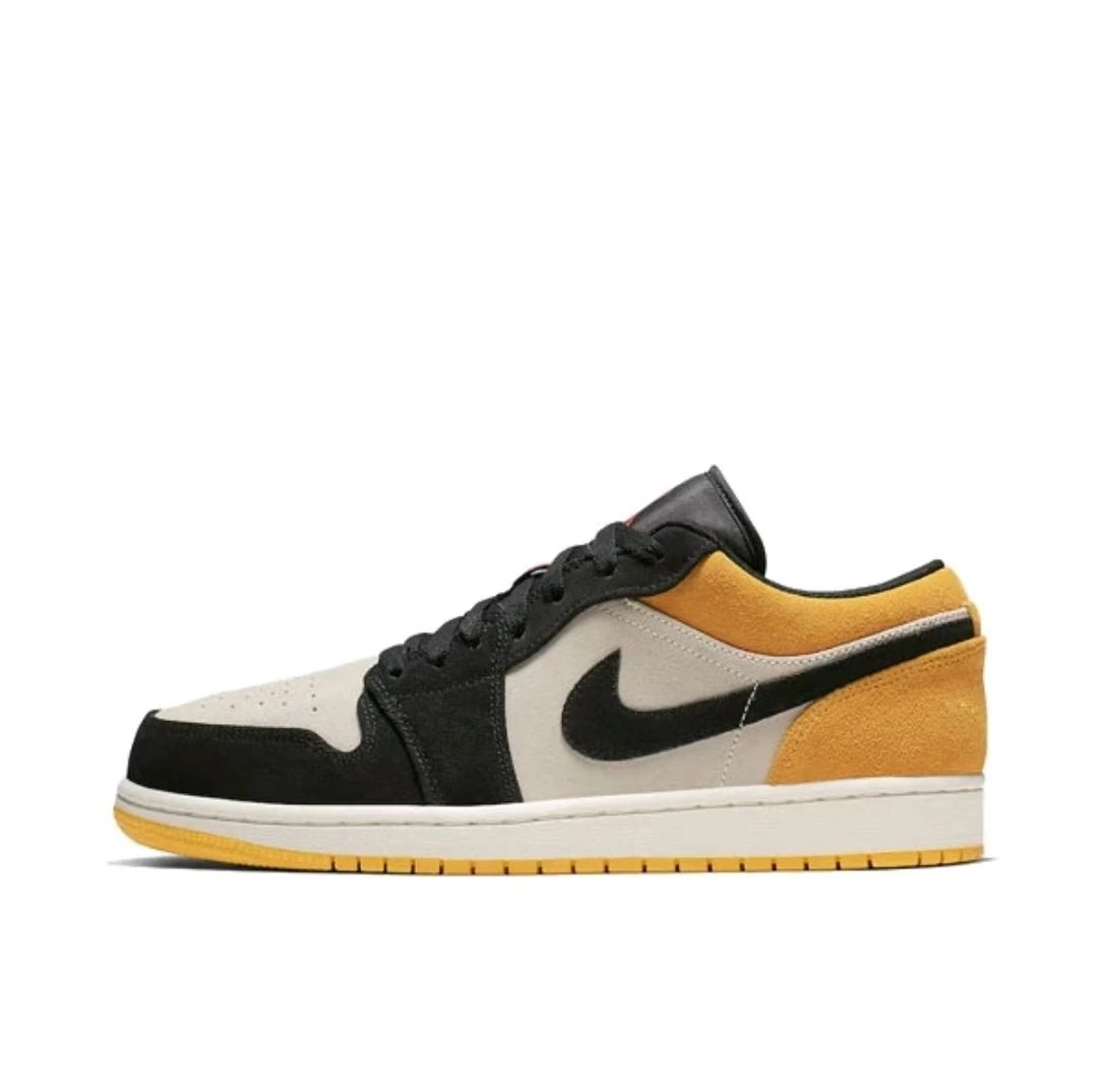 Air Jordan 1 Low 'Yellow Ochre' Sneakers - 5