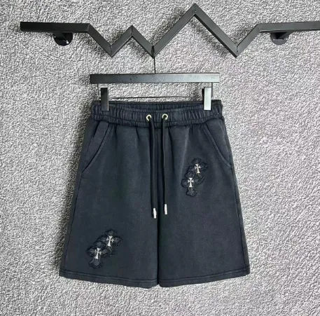 Design Embroidered Floral Shorts Black - 1