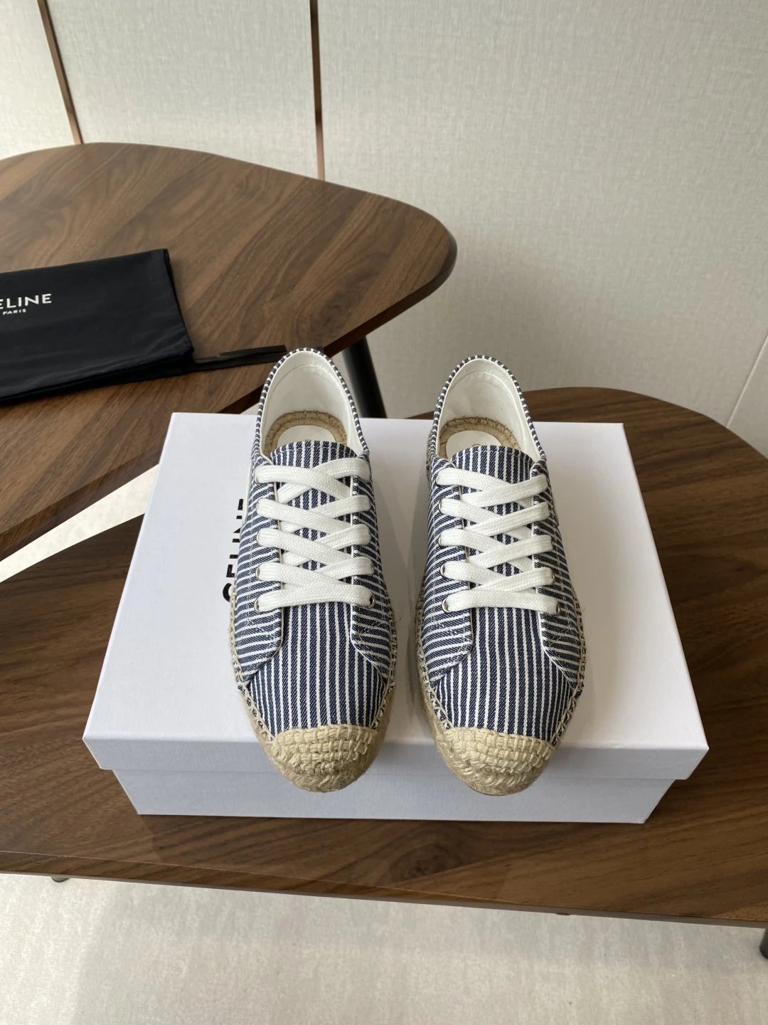 Celine Striped Espadrille Sneakers [3 styles]