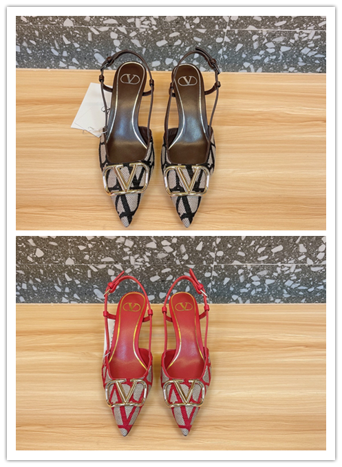 Valentino VLogo Slingback Heels [2 styles]