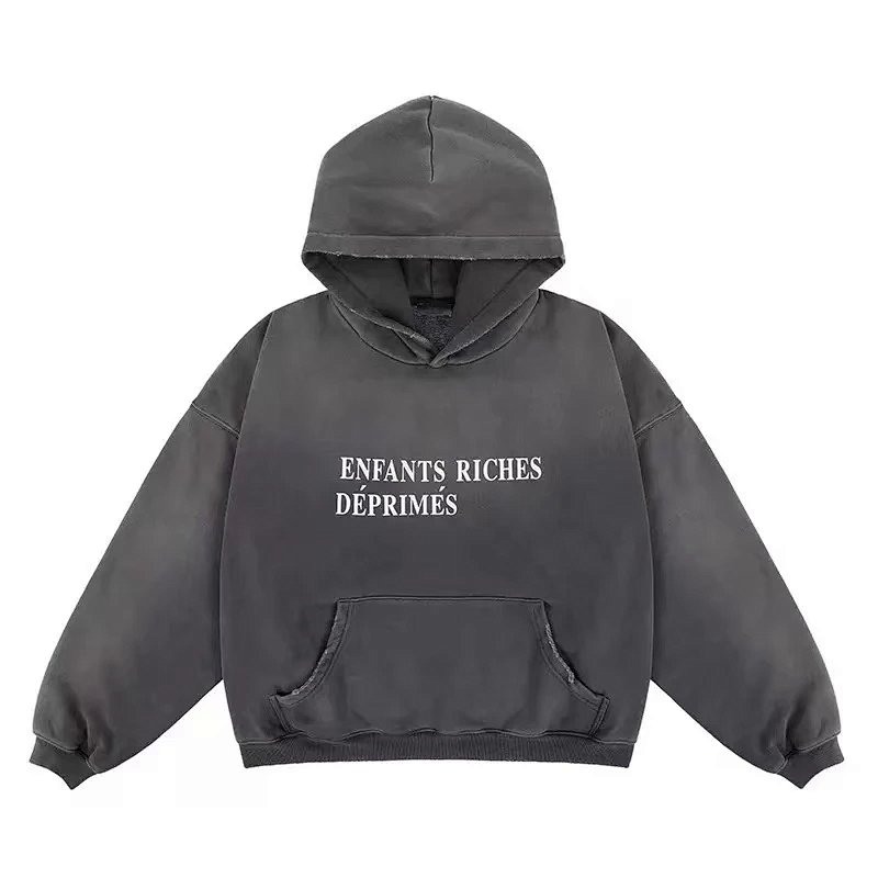 Enfants Riches Déprimés Logo Hoodie Gray product detail 13 in Litbuy spreadsheet finds