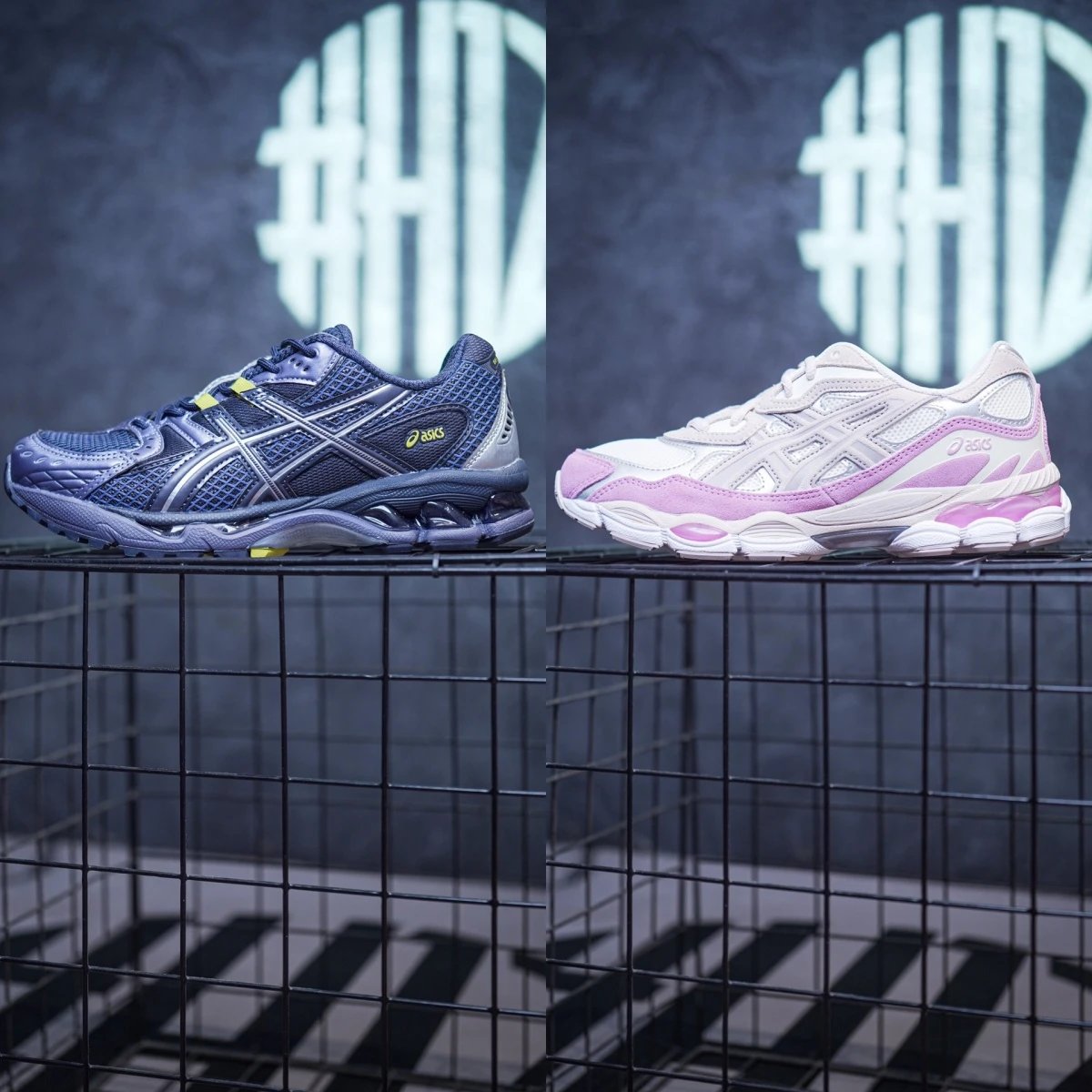 Asics GEL-NYC Pink/Black-Blue