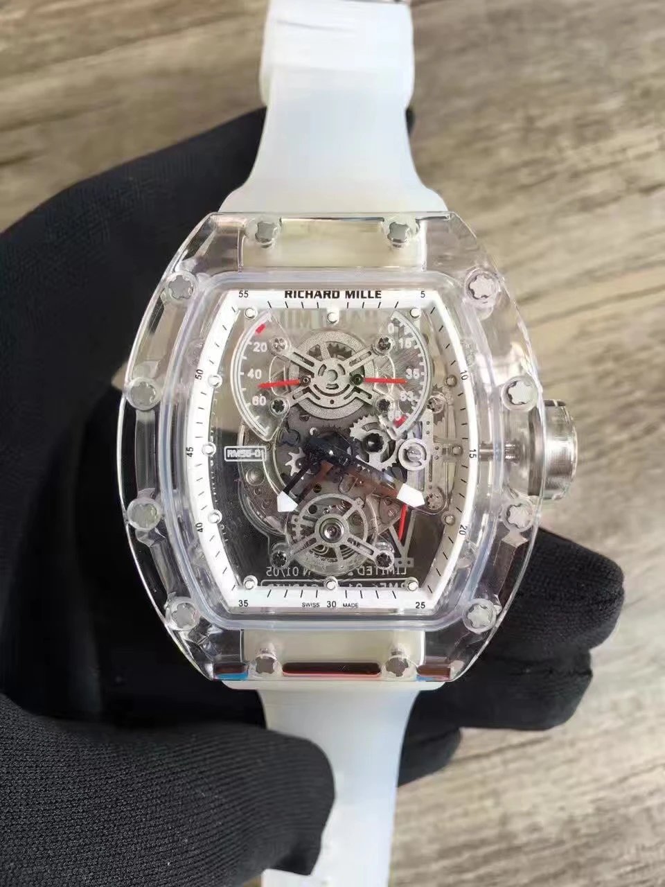 Richard Mille Watches Crystal-Set Skeleton image 11
