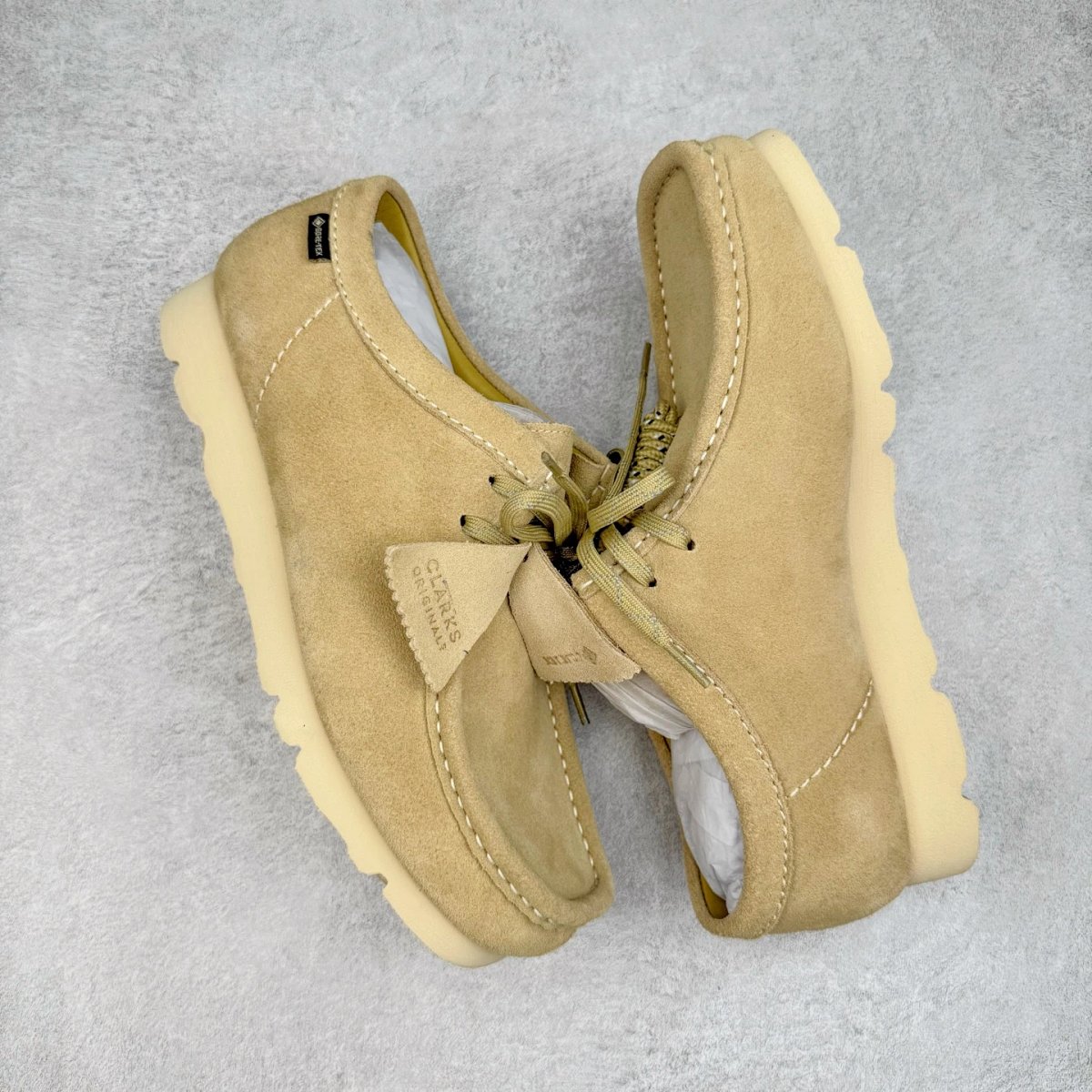 Design Clarks Wallabee Suede Beige Loafers product detail 16 in Litbuy spreadsheet finds