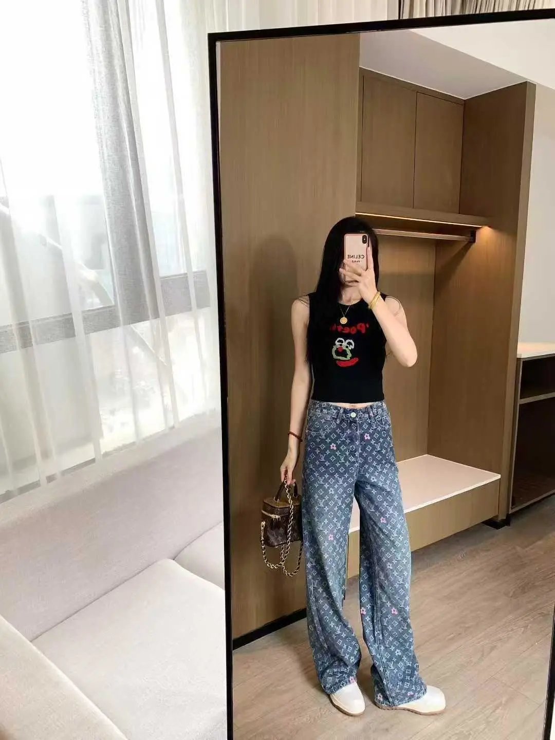Louis Vuitton Monogram Denim Pants