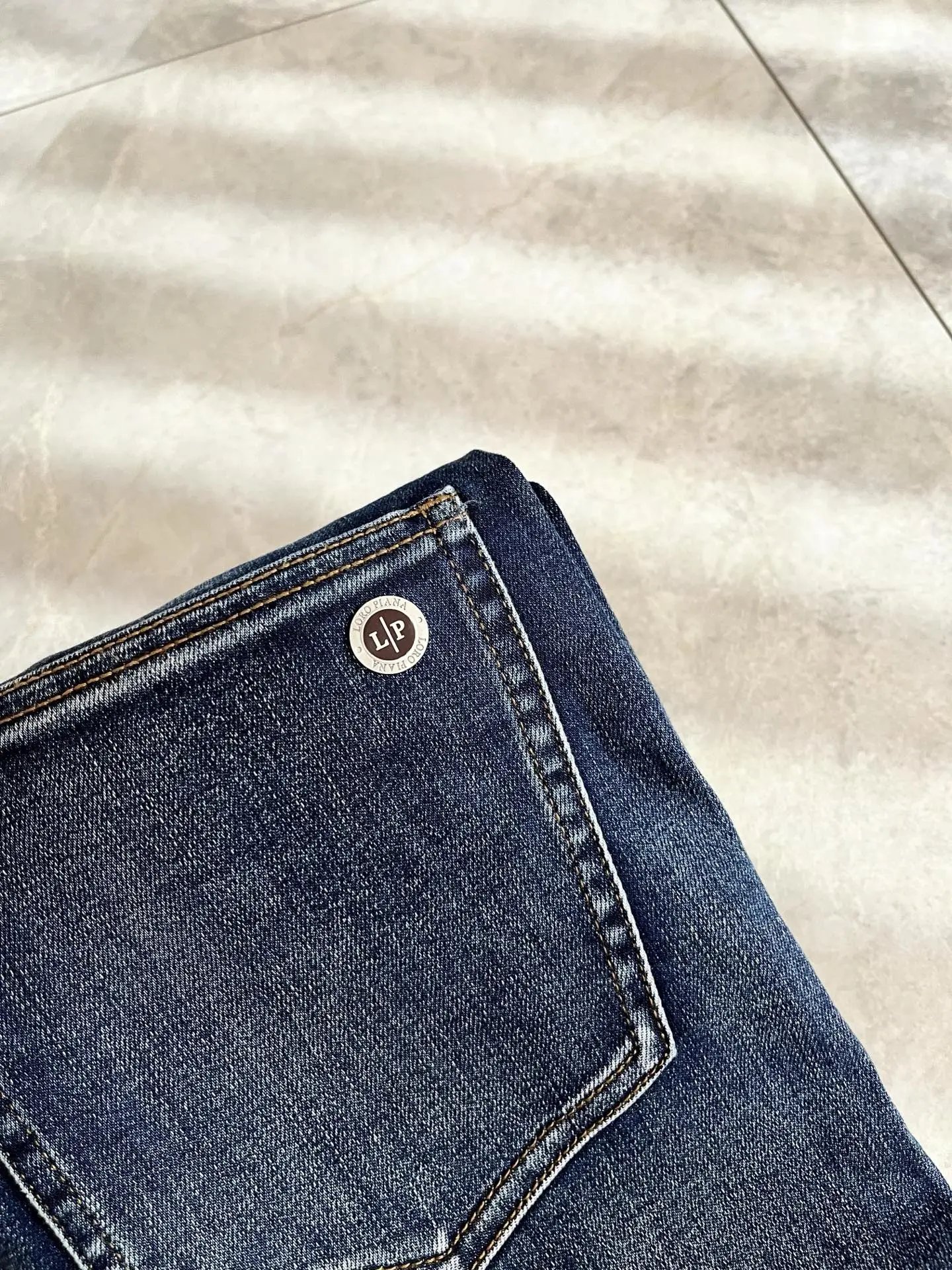 Prada Logo-Embellished White Long-Sleeve T-Shirt and Dark Wash Slim-Fit Jeans - 30