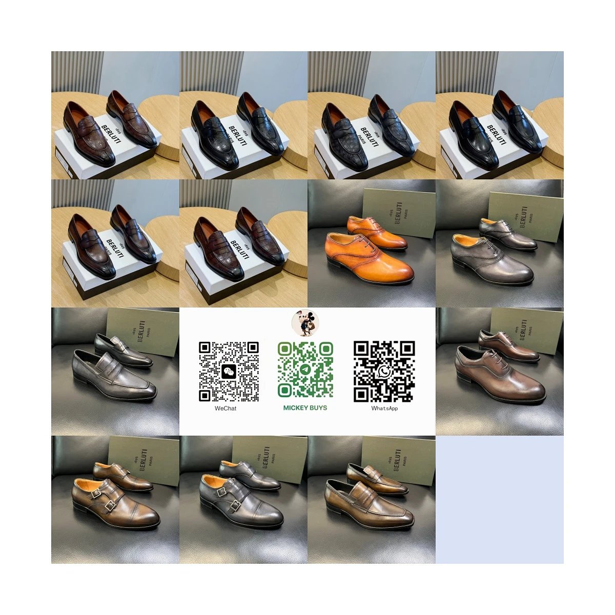 Design Berluti Alessandro Brown Leather Derby Shoes product detail 2 in Litbuy spreadsheet finds