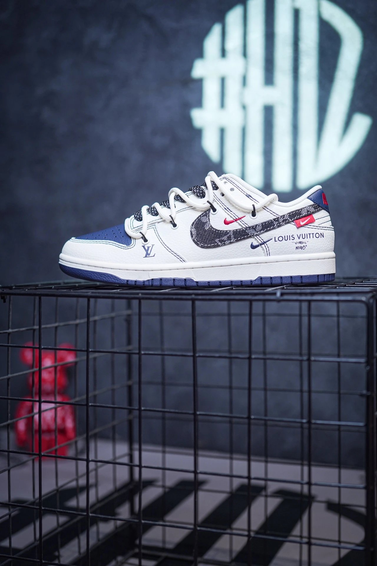 Louis Vuitton x Nike Dunk Low Sneakers