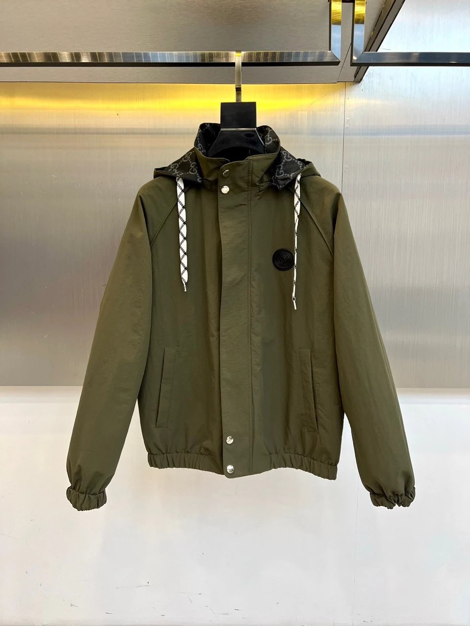 Gucci Jackets Reversible hooded monogram jacket image 8