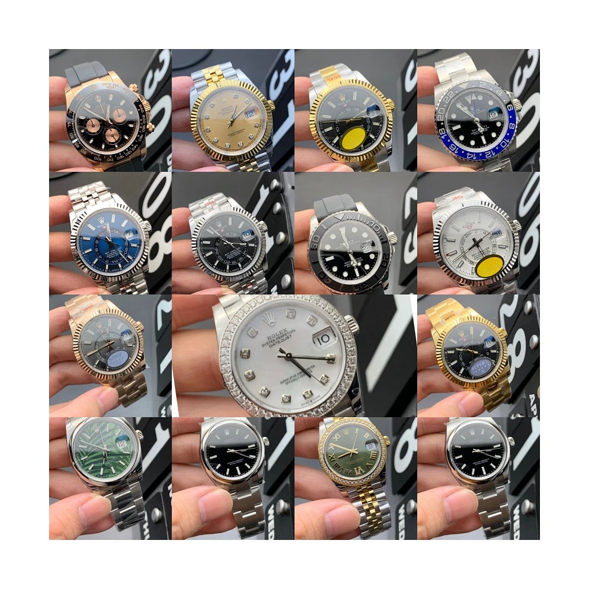 Rolex Submariner Blue Dial with Sapphire and Diamond Bezel Mechanical Watch Watches product detail 2 in Litbuy spreadsheet finds