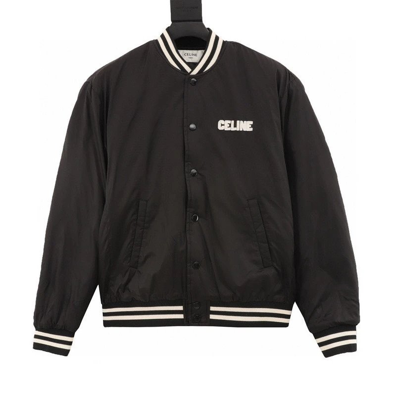 Celine Down Jackets Hooded puffer jacket with Triomphe chest emblem image 7