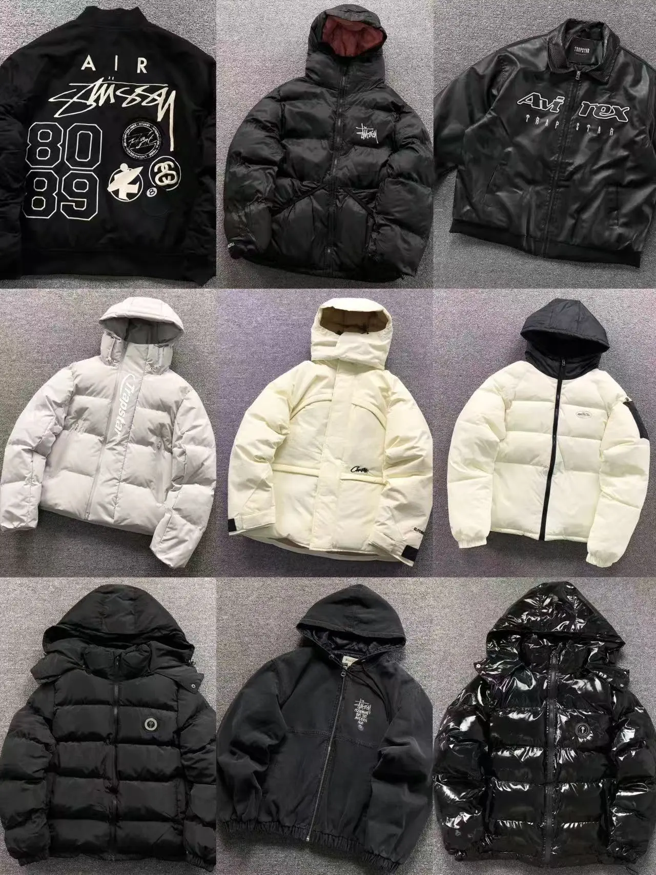 Corteiz&Stussy&Trapstar Cotton Ciothes