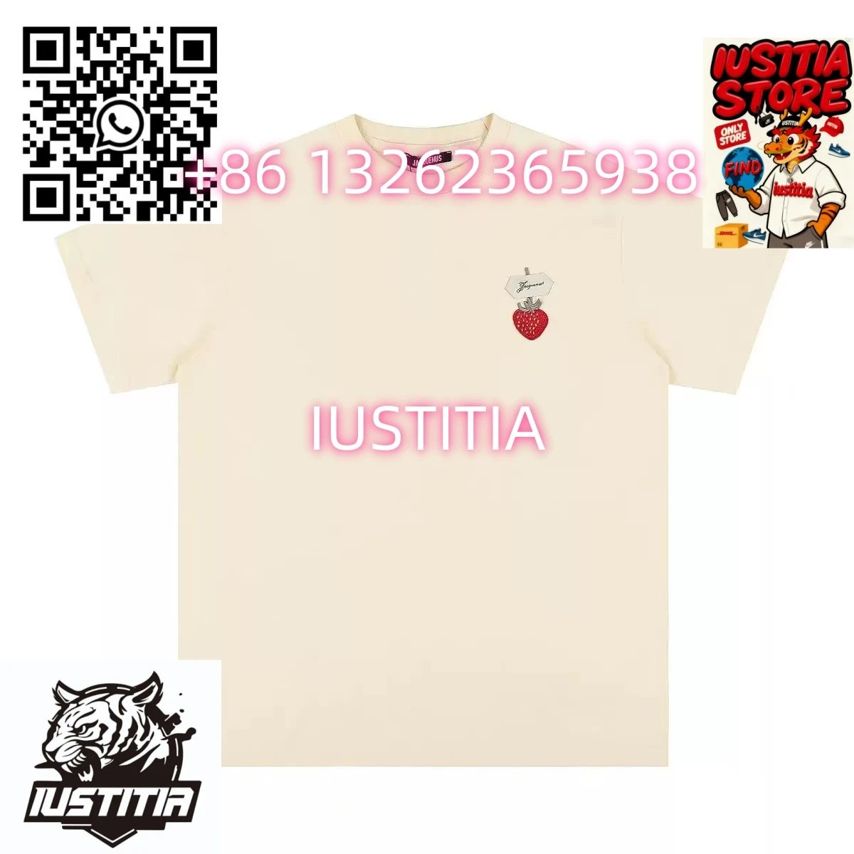 Jacquemus T-Shirts Logo Plaque T-Shirt — 29