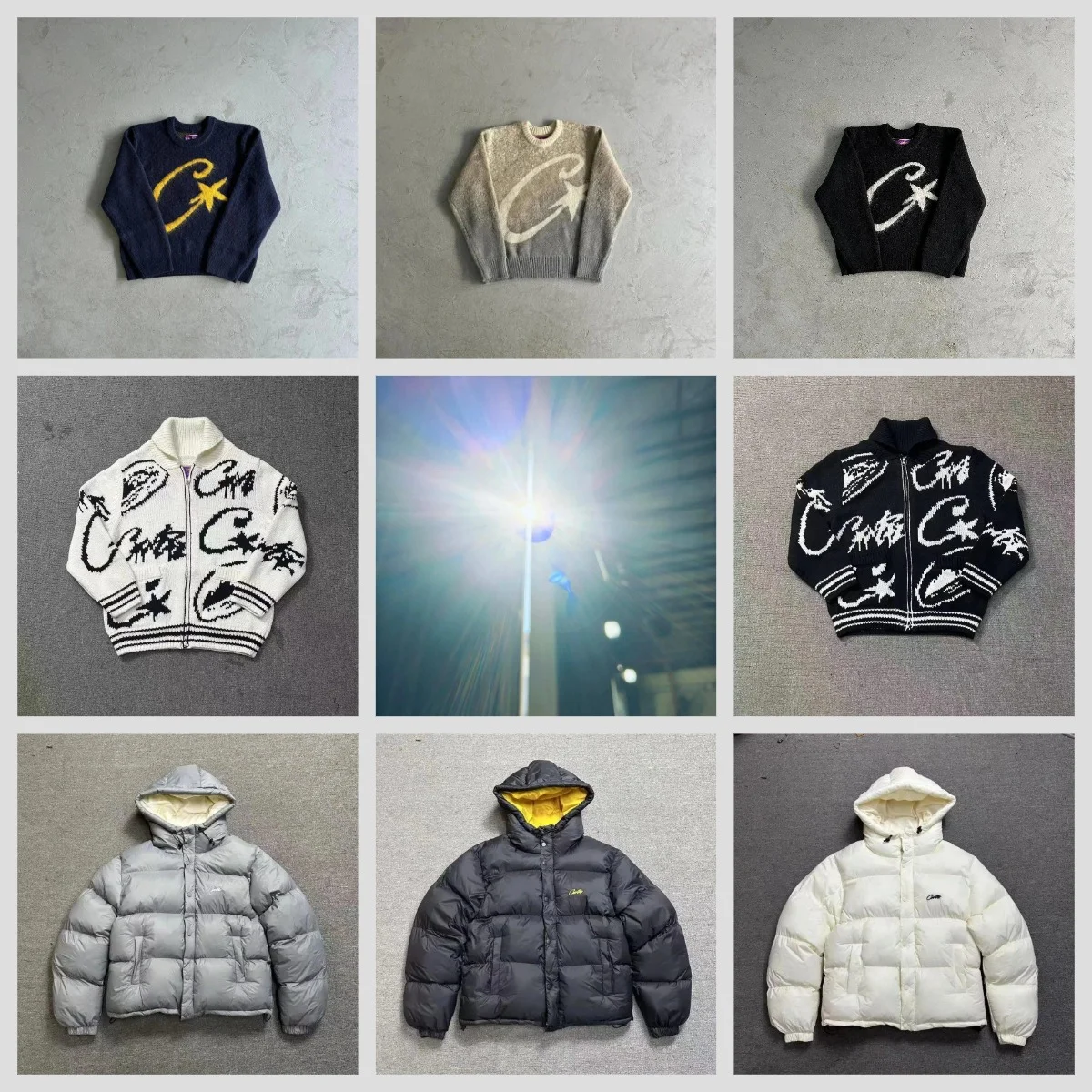 Corteiz C-Star Sweater/Jacket/Coat Collection