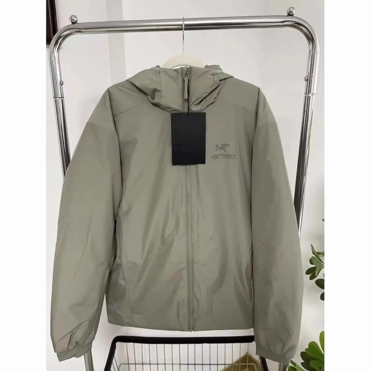 ASICS Jackets Hooded Sports Jacket — Arc Coat-Bean Green