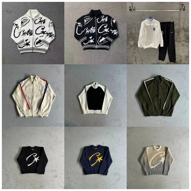 Unbranded Knitwear Logo knit and zip-up styles product detail image 1