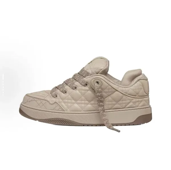 Dior B23 Quilted Beige Sneakers - 1