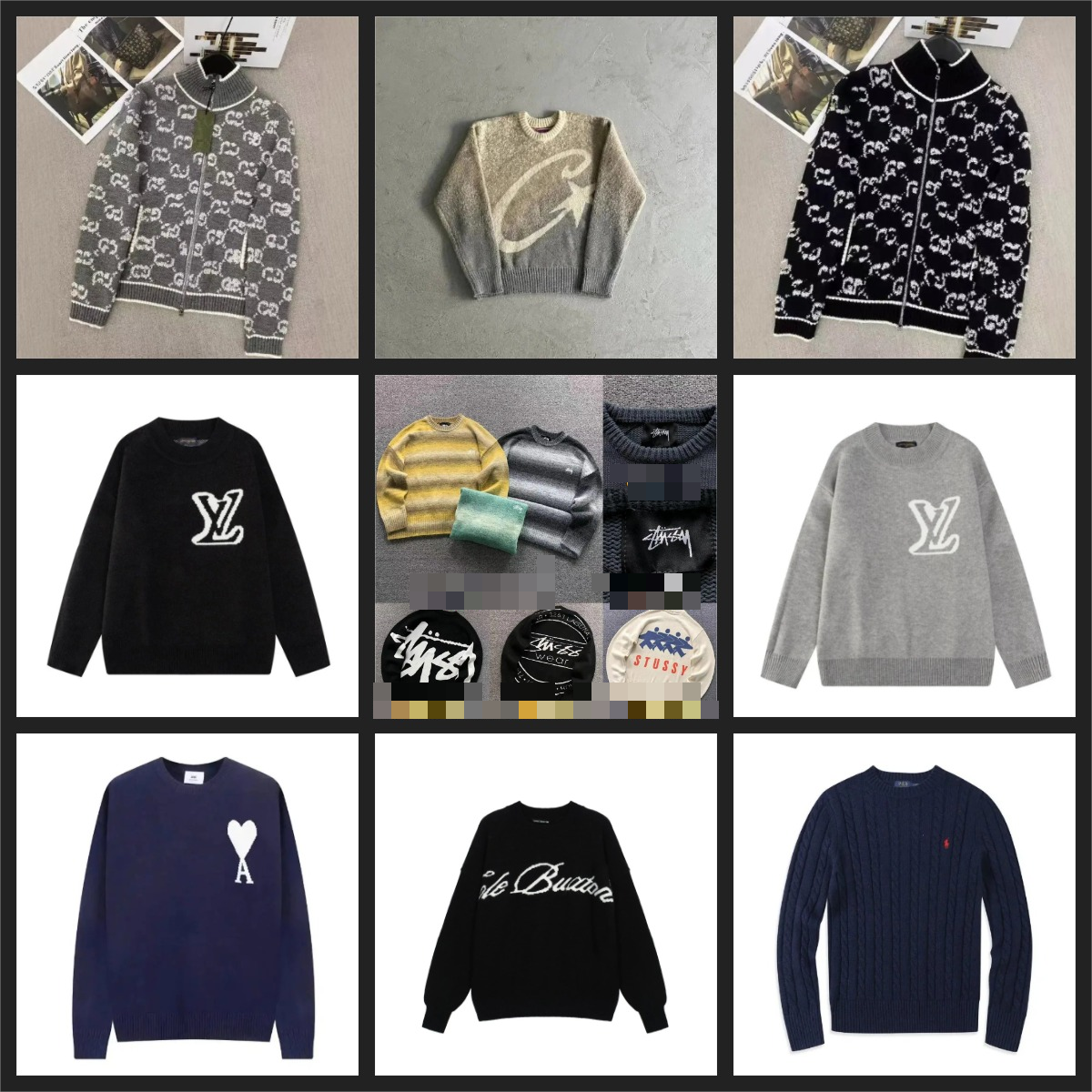 Stussy Gucci Ralph Lauren AMI 