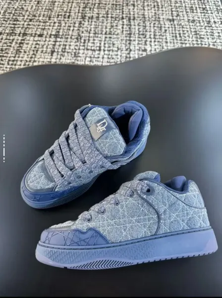 Dior B23 Quilted Red Sneakers - 3