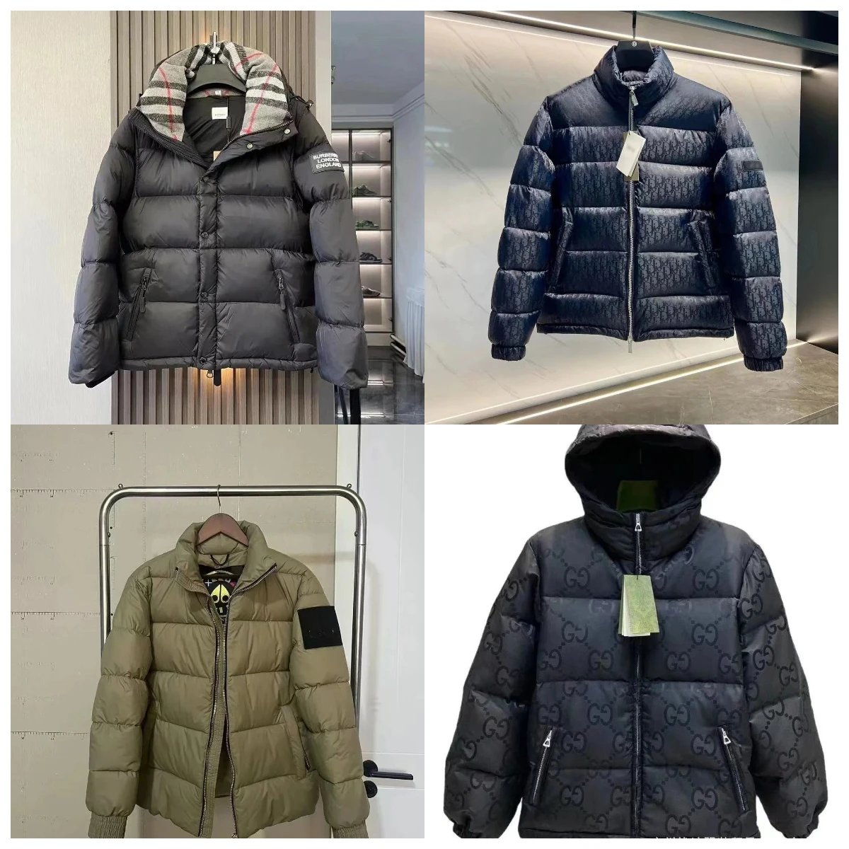 冬季时尚宽松百搭羽绒服 004YHH