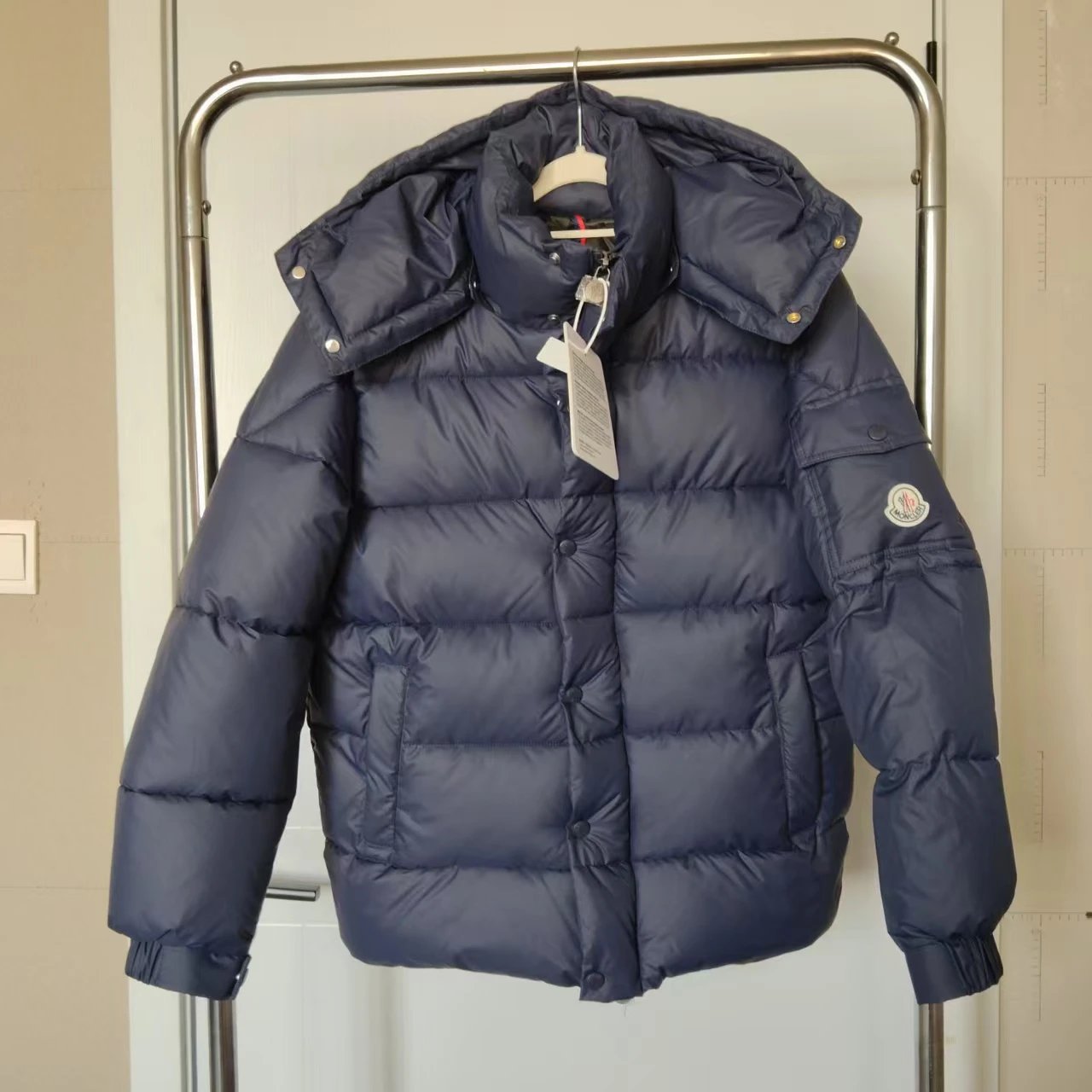 Moncler Down Jackets Hooded Quilted Jacket image 6
