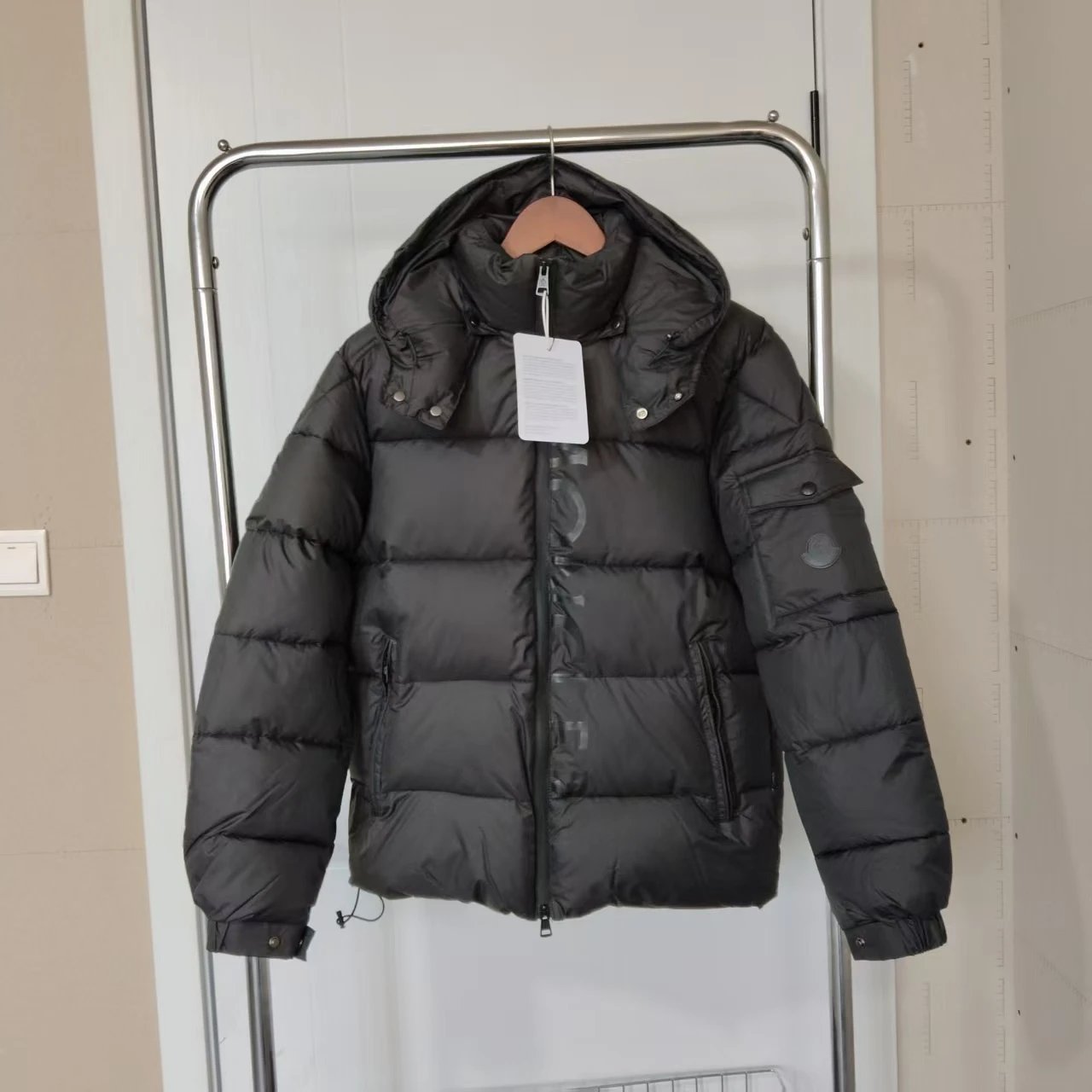Moncler Down Jackets Hooded Quilted Jacket image 12