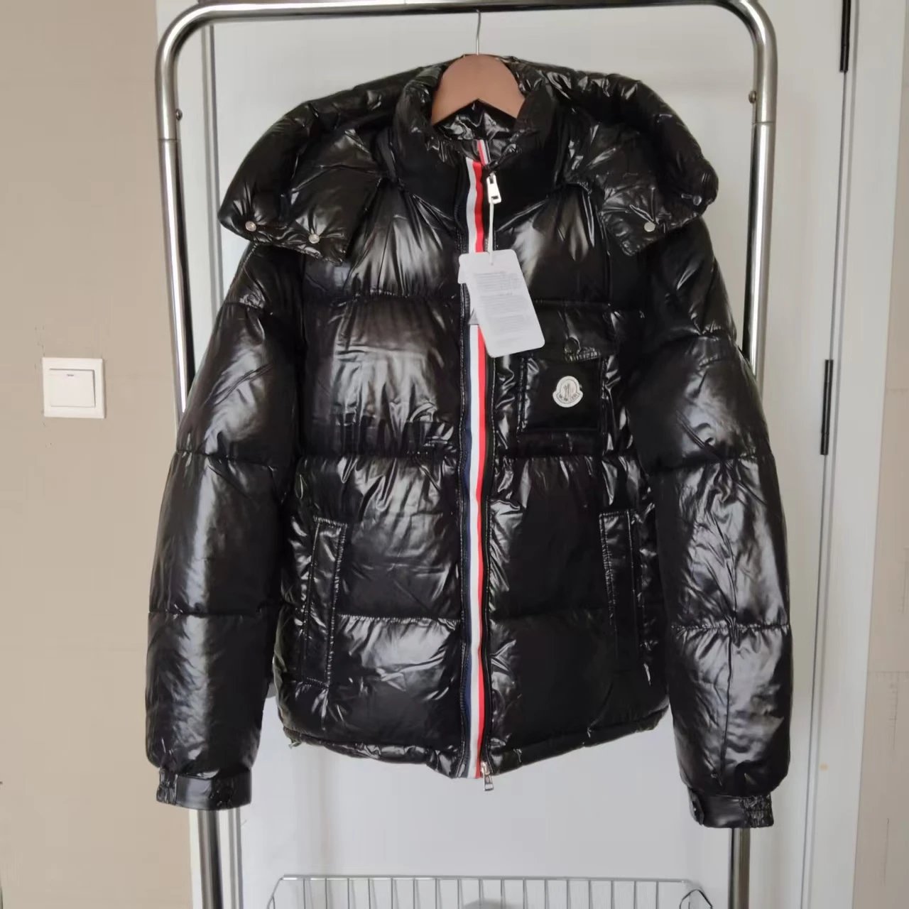 Moncler Down Jackets Hooded Quilted Jacket — 18