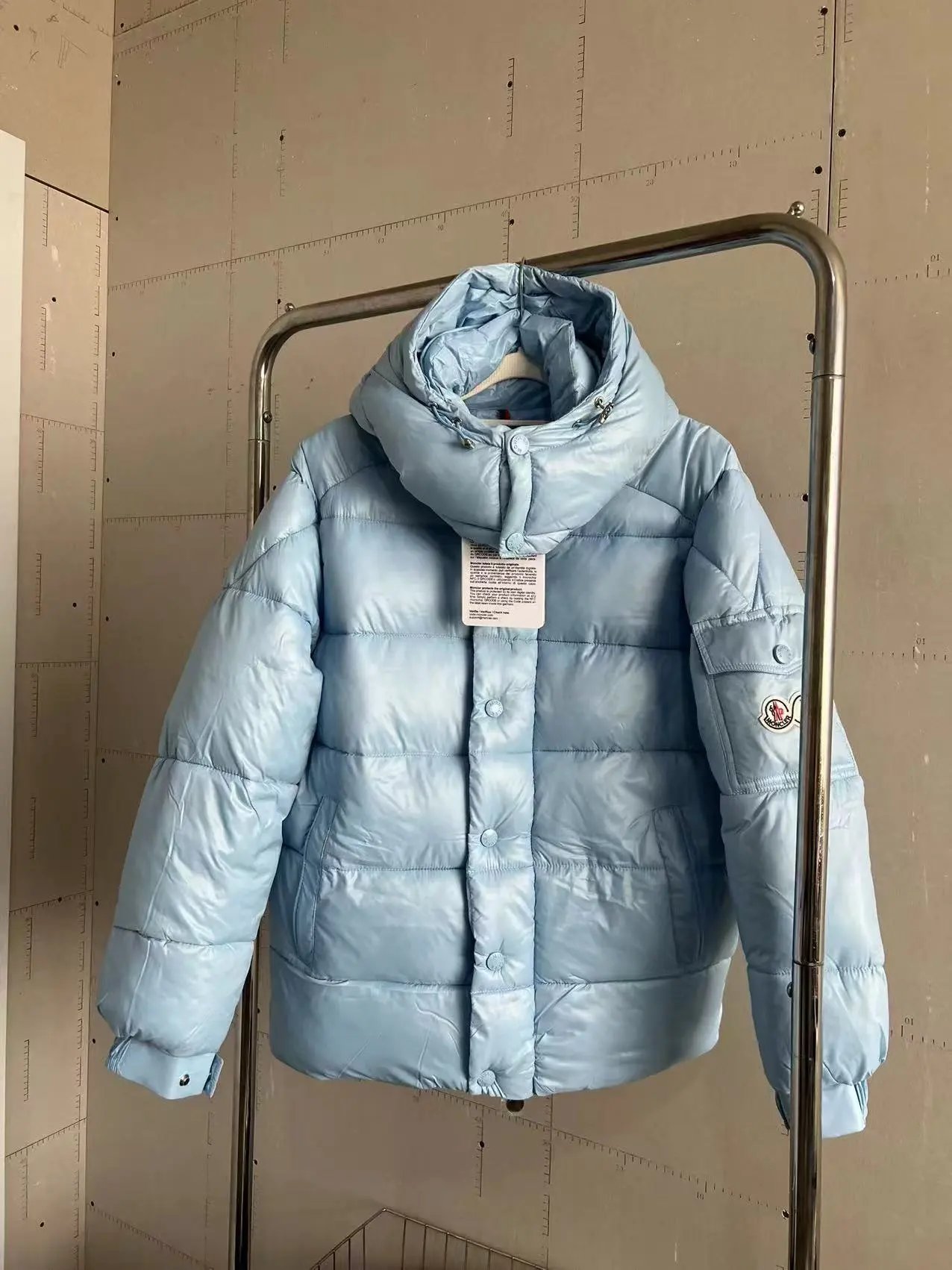 Moncler Down Jackets Hooded Quilted Jacket image 8