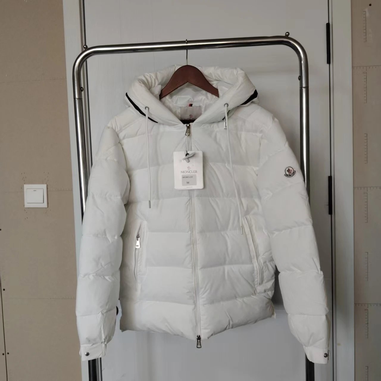 Moncler Down Jackets Hooded Quilted Jacket — 4