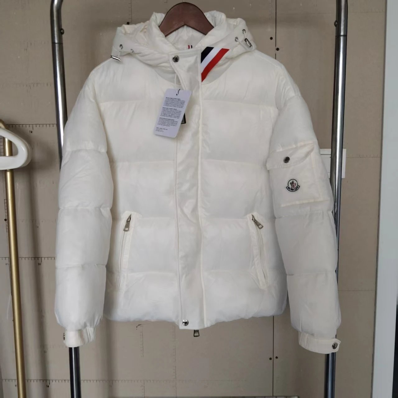 Moncler Down Jackets Hooded Quilted Jacket — 39