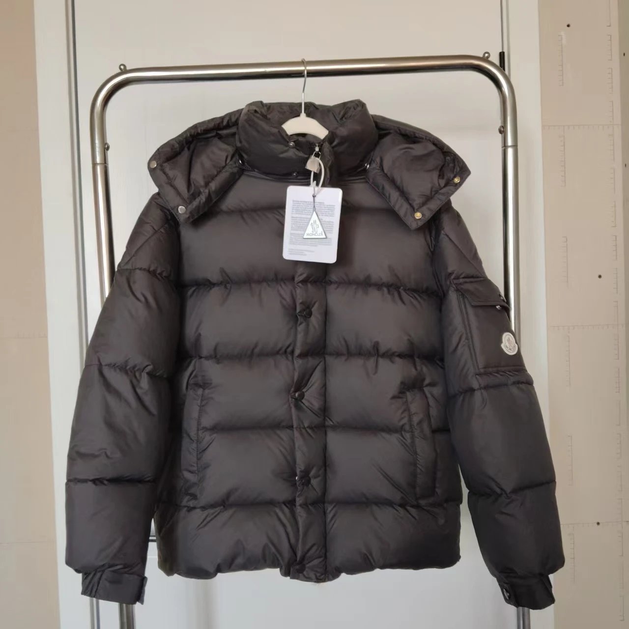 Moncler Down Jackets Hooded Quilted Jacket image 13