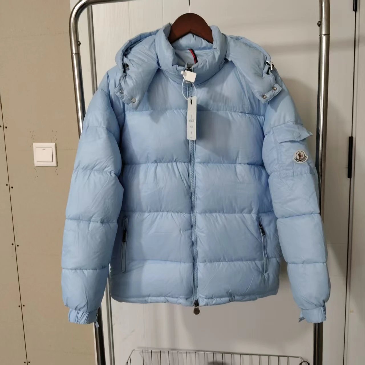 Moncler Down Jackets Hooded Quilted Jacket — 27