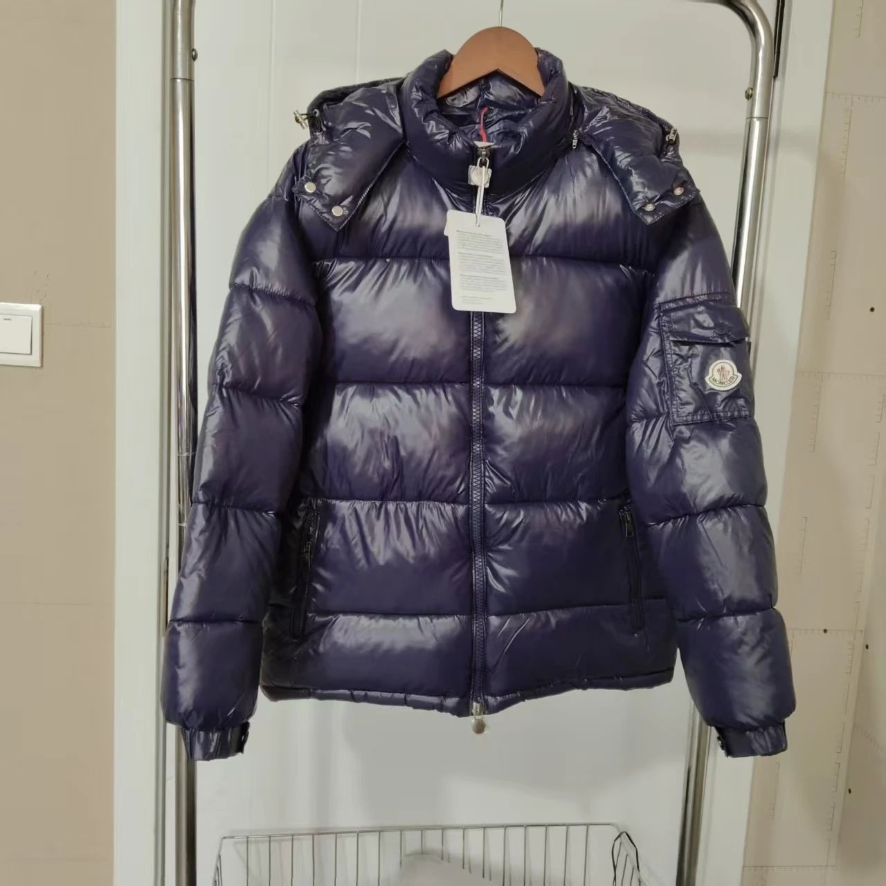 Moncler Down Jackets Hooded Quilted Jacket — 26
