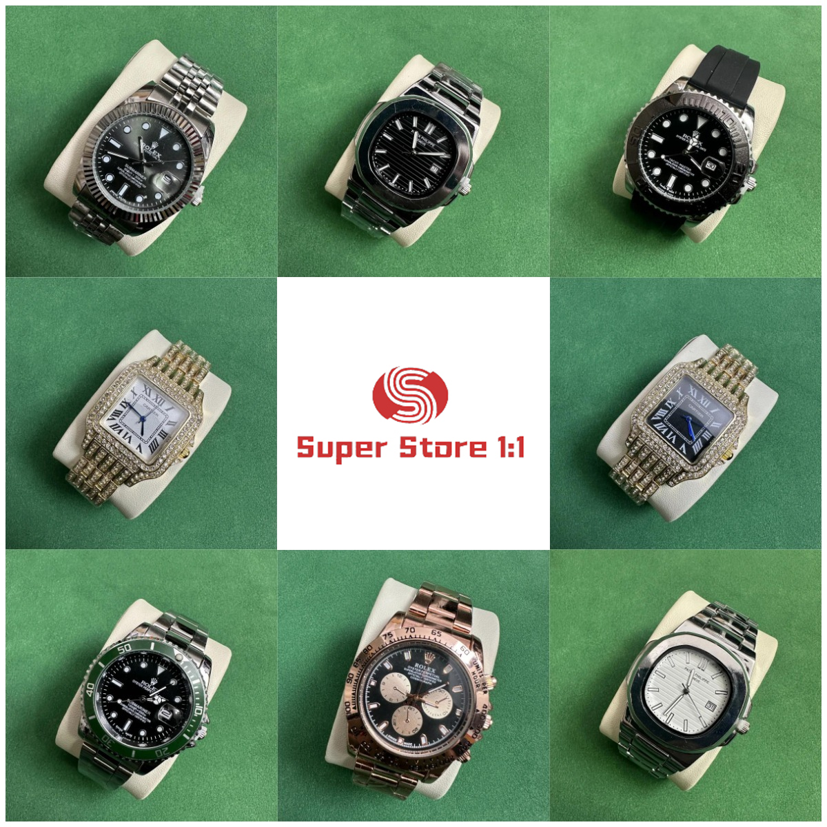 Assorted Luxury Style Watches
