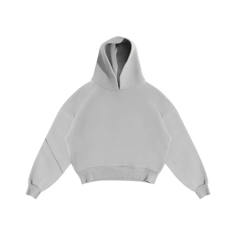 Unbranded Hoodies & Sweatshirts Oversized pullover hoodie — Gray/Top