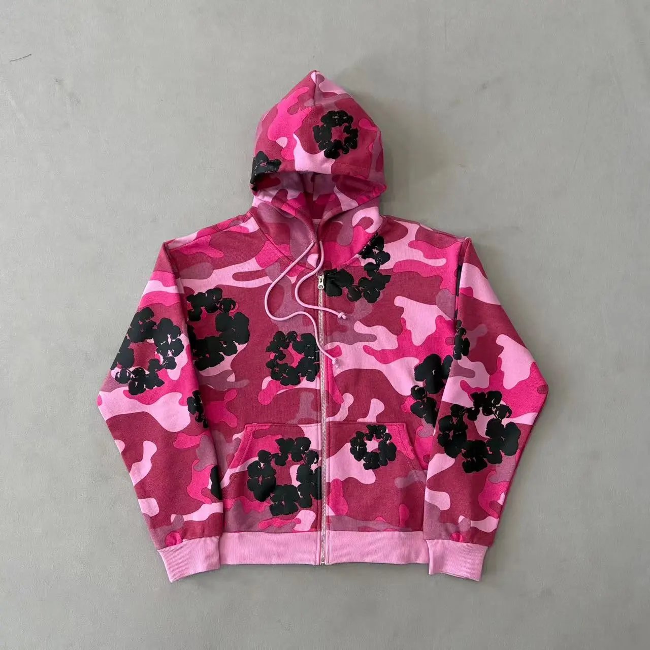 Pink Camouflage Sweatshirt