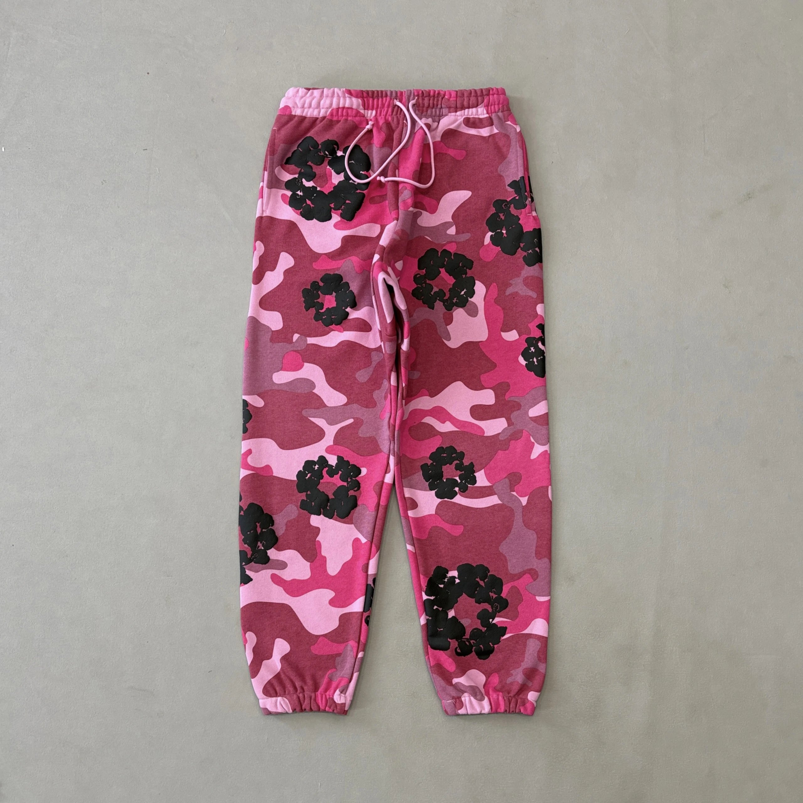 Pink Camouflage Sweatpants