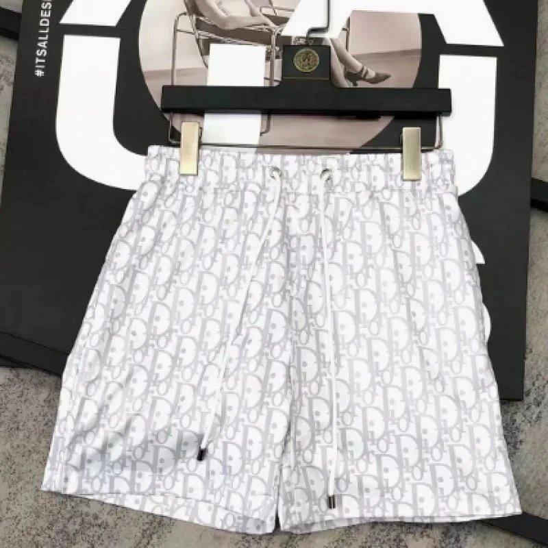 【DX16】 Men's Mesh Beach Swim Trunks with Built-in Liner